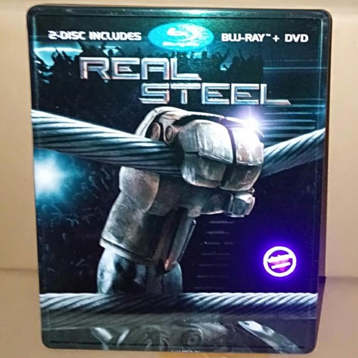 Ristseller Bluray Real Steel ( Steel Cese 2D+Dvd ) Original