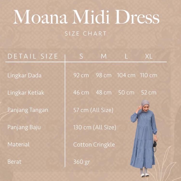 Big Sale Kienka - Moana Midi Dress