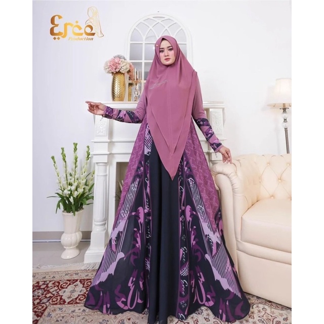 READY BUSANA GAMIS GENEVA SYARI By Erce