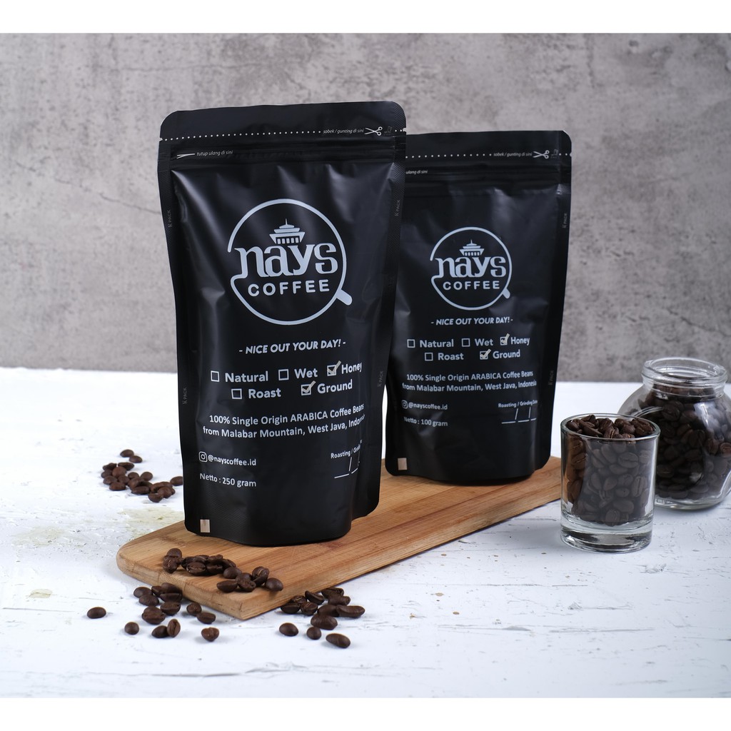 

Kopi Malabar - Ground/Bubuk (Honey) Nays Coffee 100gr