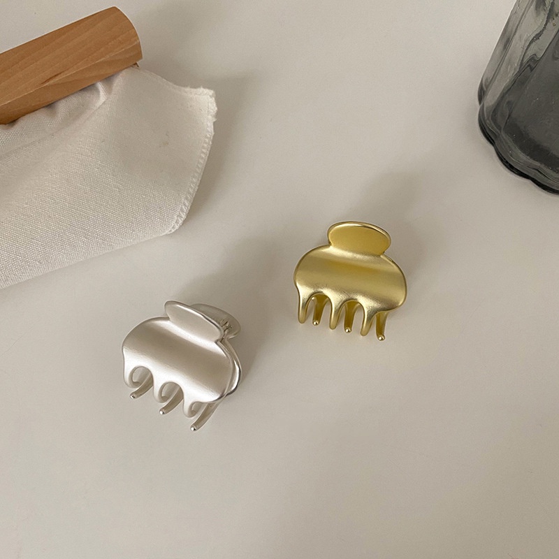 KLIP RAMBUT GOLD BESI JEPIT PONI EMAS METAL SILVER JEPITAN PONYTAIL MINI SMALL KECIL HAIRCLIP HAIR CLIP CLAW AKSESORIS RAMBUT ACESSORIES WANITA KOREA ANAK FEMALE GLOSSY