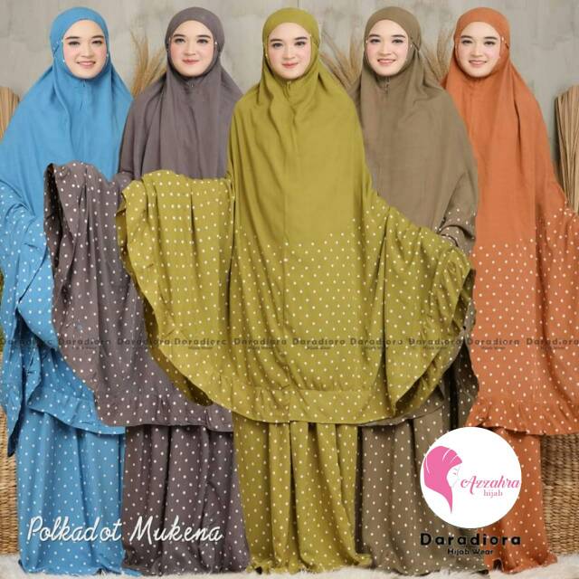 Mukena Polkadot