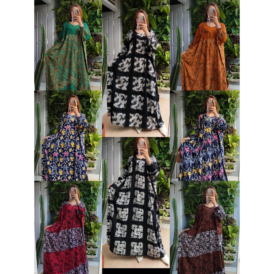 Kaftan - Kaftan Motif Batik - Kaftan Terbaru - Kaftan Cap - Kaftan Batik - Kaftan Fashion - Kaftan S