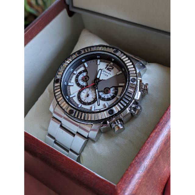 (  terjual ) Jam tangan Alexander christie 6362mc pria second preloved