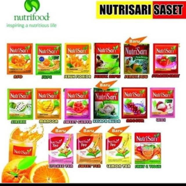 

nutrisari 40 sachet @ 14gram