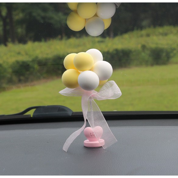 NEW Pajangan Mobil BALON PER PASTEL MACAROON Series