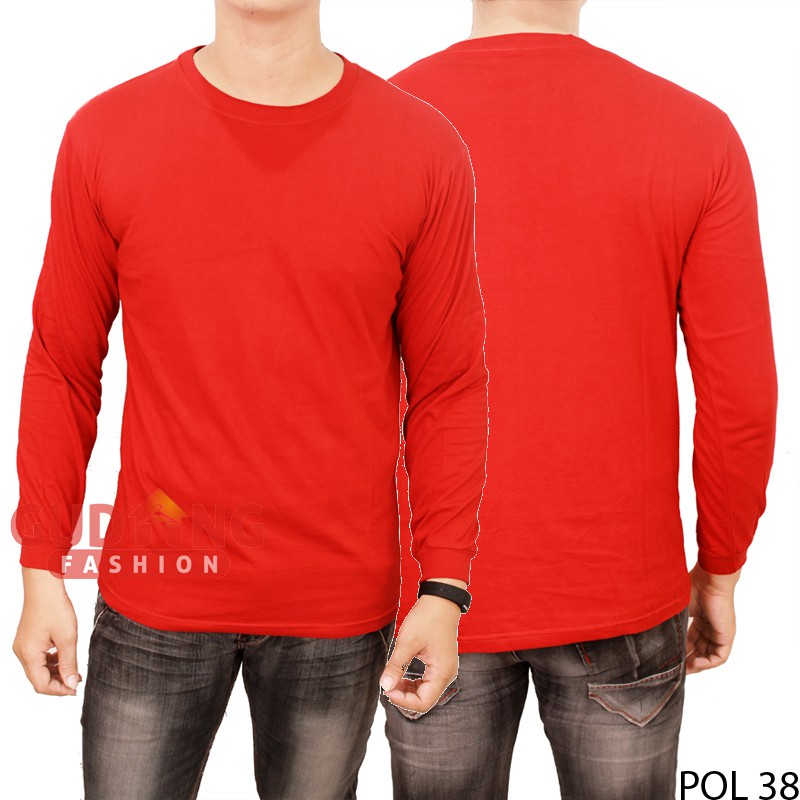 Kaos Polos Panjang O-Neck POL 38