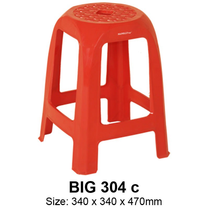 Kursi Baso Napolly Merah Big-304C Merah