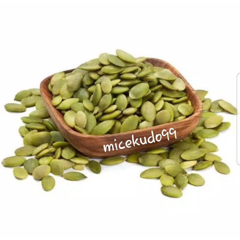

ORGANIC PUMPKIN SEED RAW / MPASI BIJI LABU ORGANIK / PEPITA SEEDS 1 KG