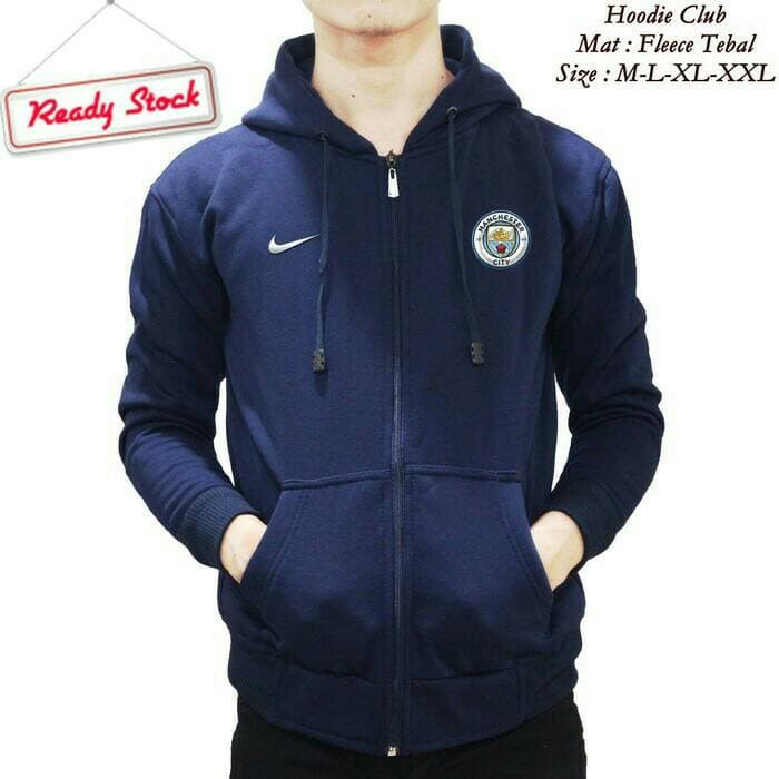 Sweater-hoodie-Jumper Manchester City in Navy TSH