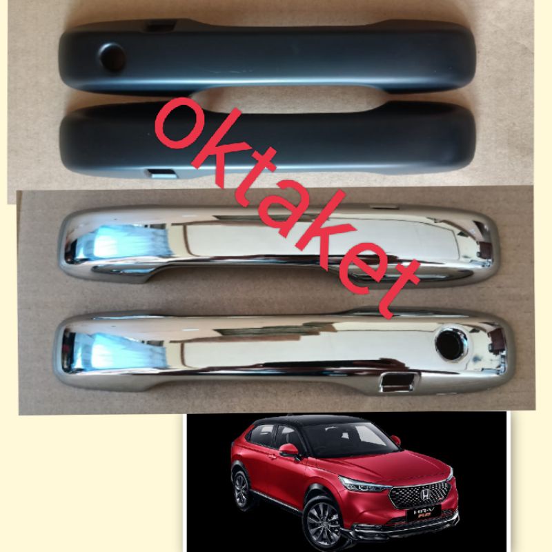 cover handle depan Honda HRV 2022 hitam &amp; Chrome