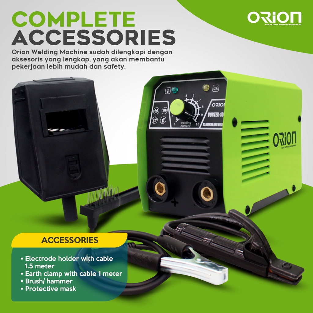 Mesin Las Orion Mesin Las Inverter Orion Vortex100