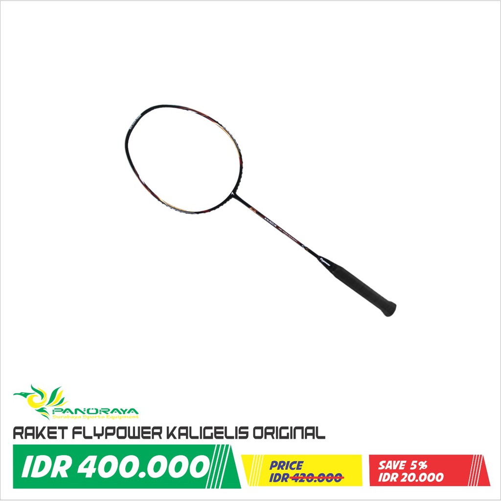 Raket Badminton Bulutangkis Flypower Kaligelis Original