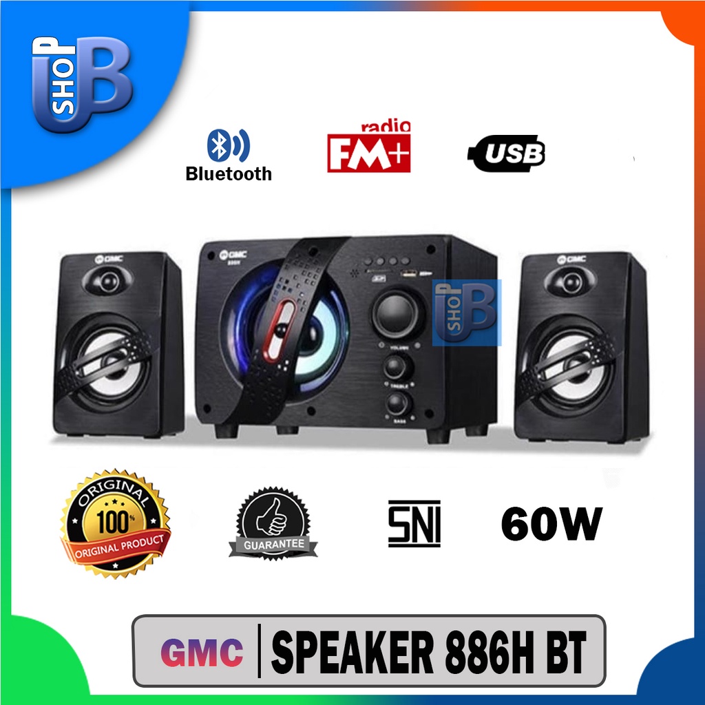 SPEAKER AKTIF GMC 886H SPEAKER BLUETOOTH PROMO SPEAKER