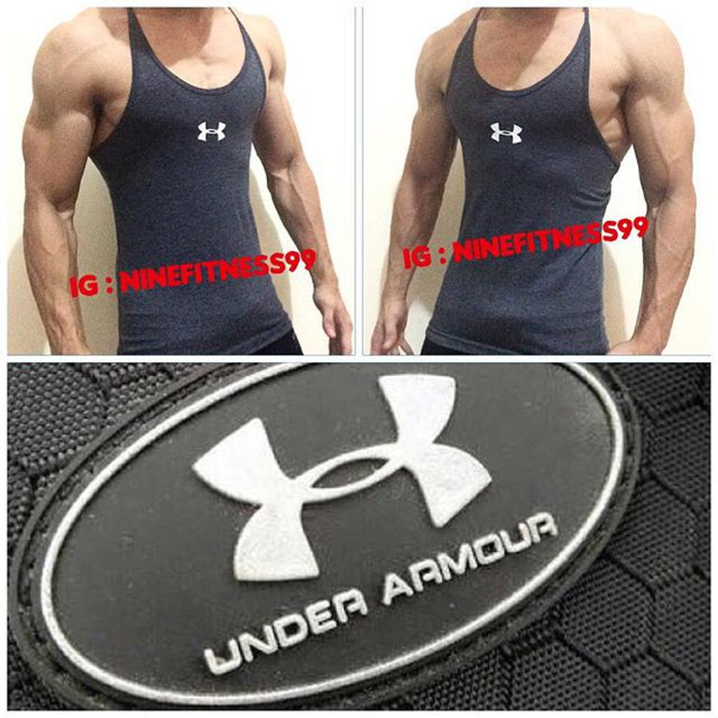 Singlet gym fitness tali kecil under armour L03