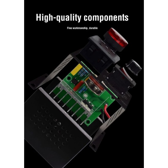 Pengatur Kecepatan Regulator Dimmer Lampu Voltase Voltage Temperatur Light Speed Volt Controller