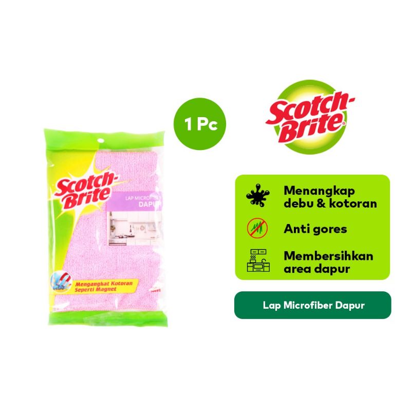 3M SCOTCH BRITE ID-86 LAP MICROFIBER DAPUR