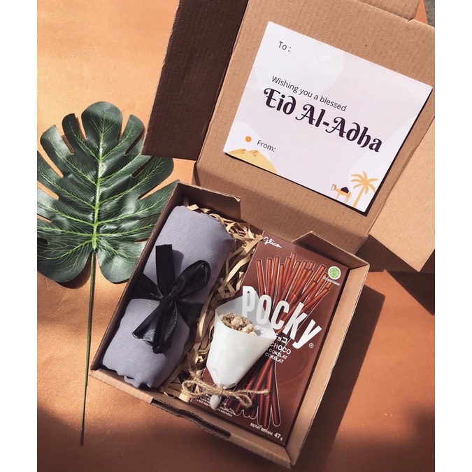 

Hampers jilbab/Hampers Snack/Hampers Ultah/Hampers Wisuda /Hampers Ied Adha