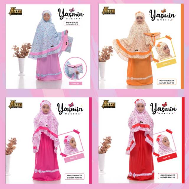 Mukena anak Yasmin original by Ahza