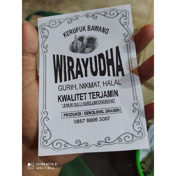 

kerupuk bawang