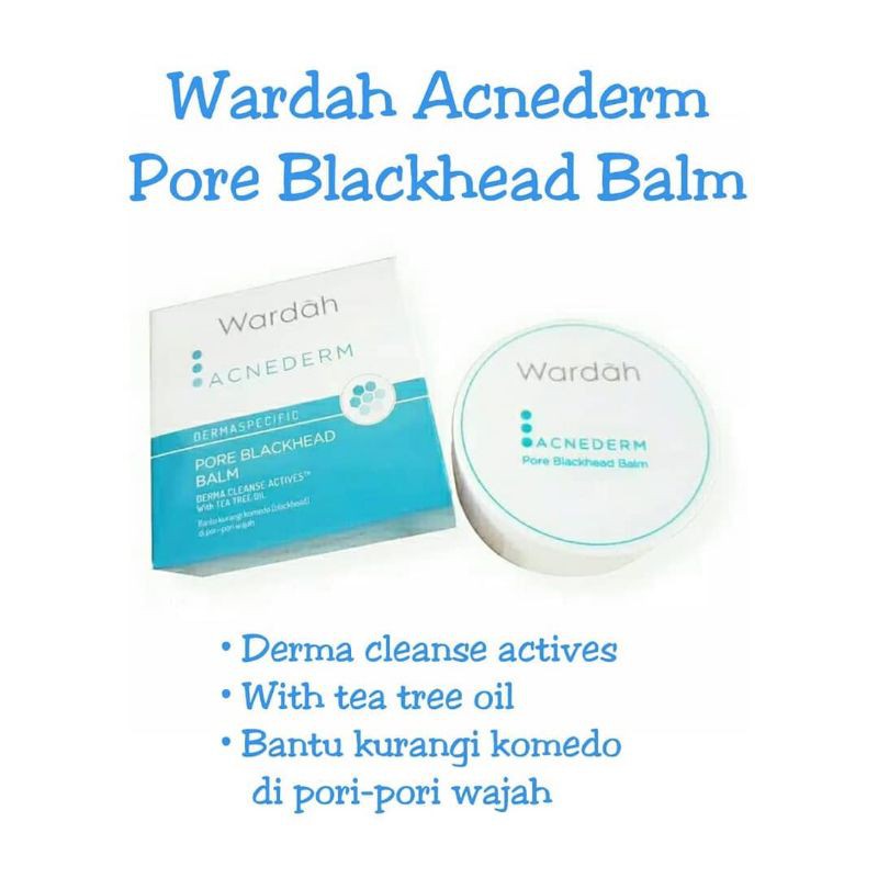 Wardah Acnederm Pore Blackhead Balm