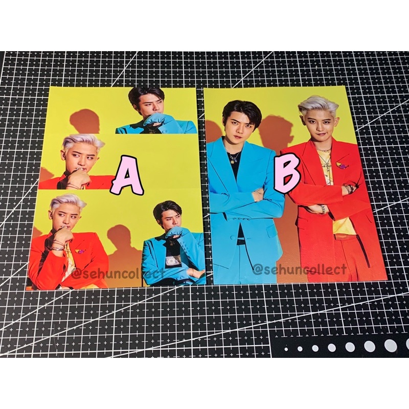 

OFFICIAL POSTCARD EXO SC WHAT A LIFE