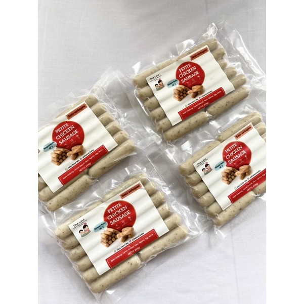 

Petite Chicken Sausage / Sosis Mpasi Ayam Kampung