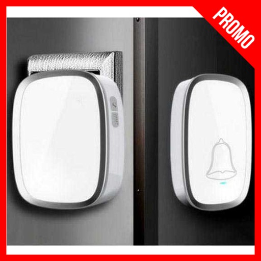 Bel Pintu Wireless Doorbells Waterproof 36 Nada - Bel Rumah Wireless - Bel Rumah Tanpa Kabel Murah