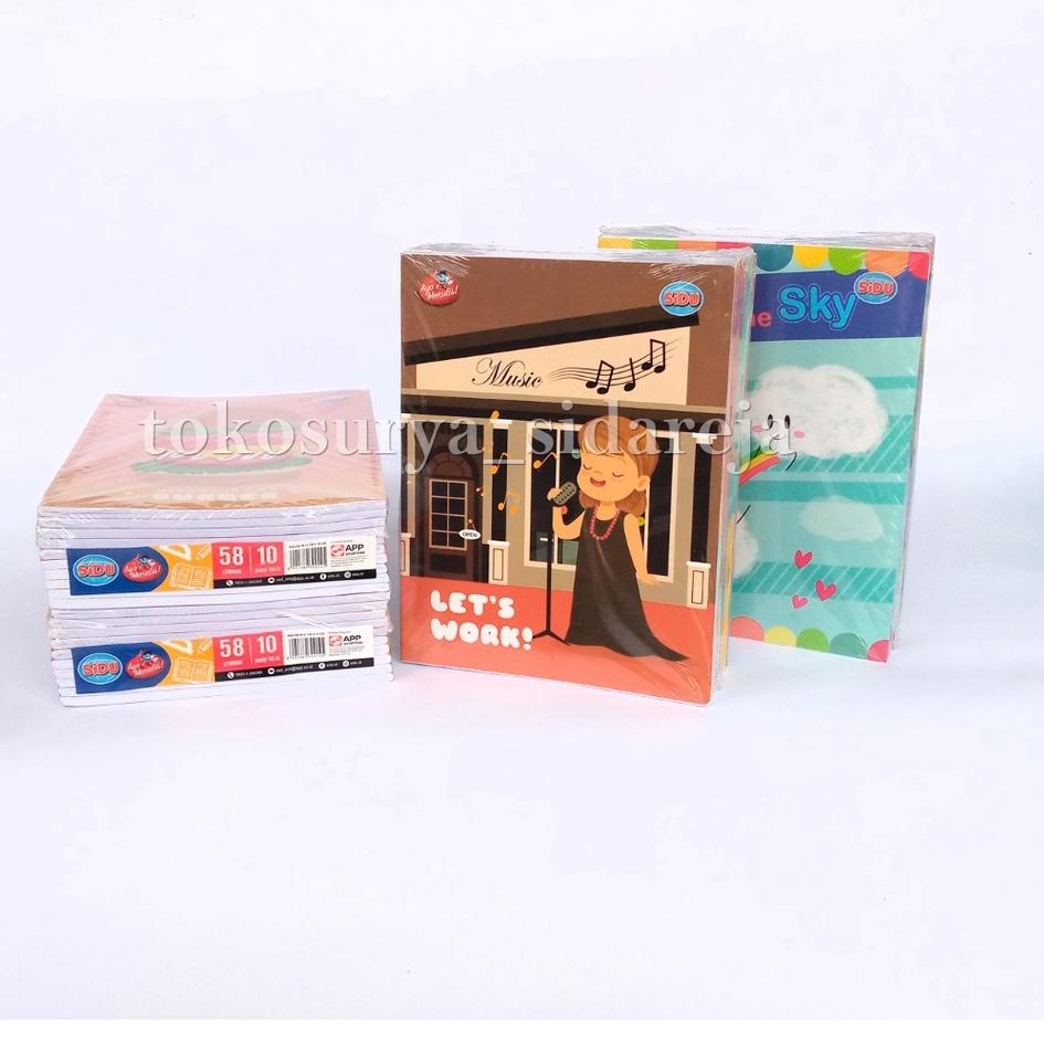 

Koleksi Terbaru.. BUKU TULIS SEKOLAH SIDU ISI 10 BUKU 58 LEMBAR / BUKU TULIS MURAH SINAR DUNIA ISI 58 LEMBAR