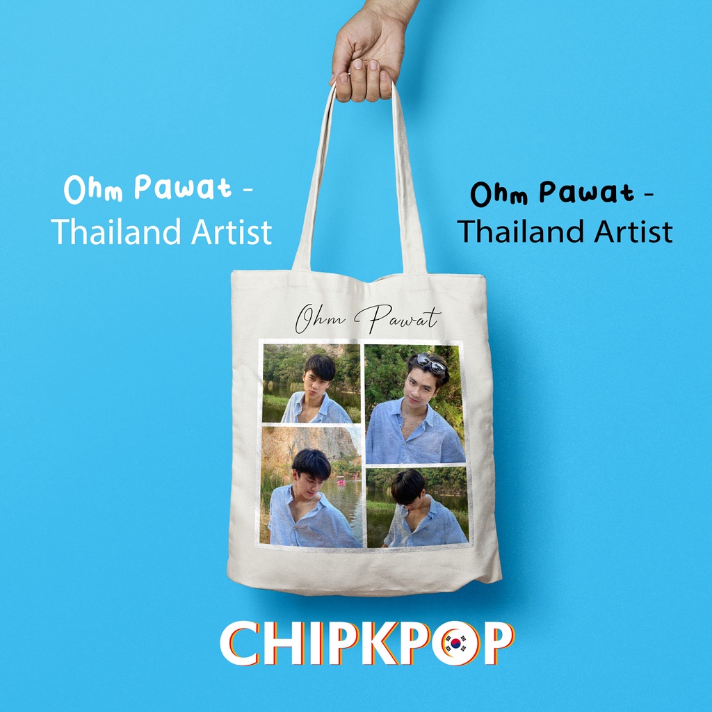 [PAKET OHM PAWAT THAILAND SET] I TOTEBAG OHM PAWAT MURAH I TOTEBAG ACTOR THAILAND I OHM PAWAT THAILA