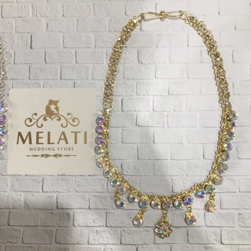 kalung pengantin | perhiasan kalung pengantin