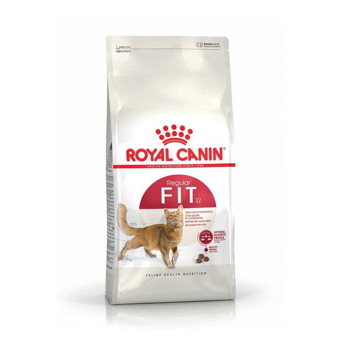 royal canin adult cat regular fit 32 makanan kering kucing dewasa outdoor 400gr