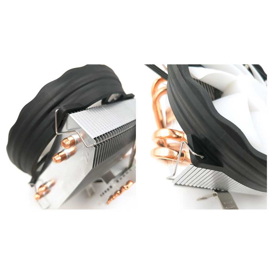 IDN TECH - Snowman CPU Heatsink 4 Heatpipe with 1 Fan 120mm - M400