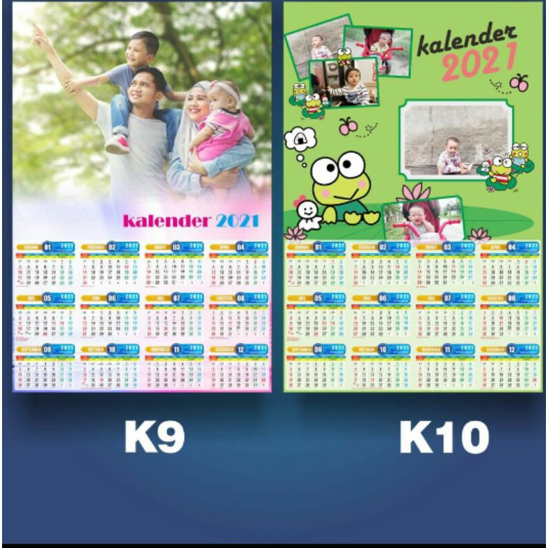 

Kalender 2021 Costum