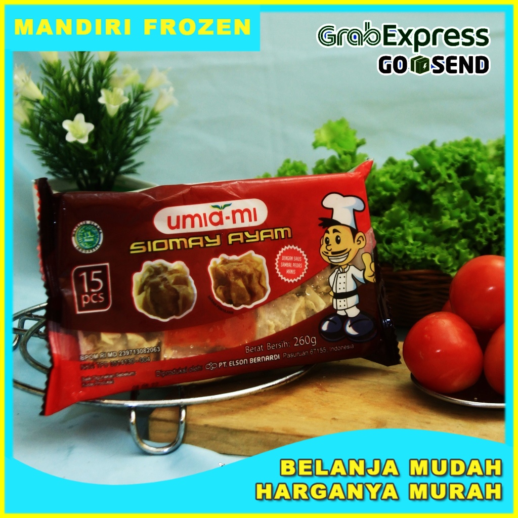 

UMIA-MI Siomay Ayam 15s 260gr - Makanan Beku Olahan