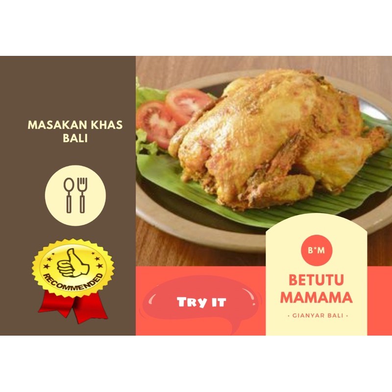 

Ayam Presto Mamama 1/2 ekor ayam bumbu enak halal MUI