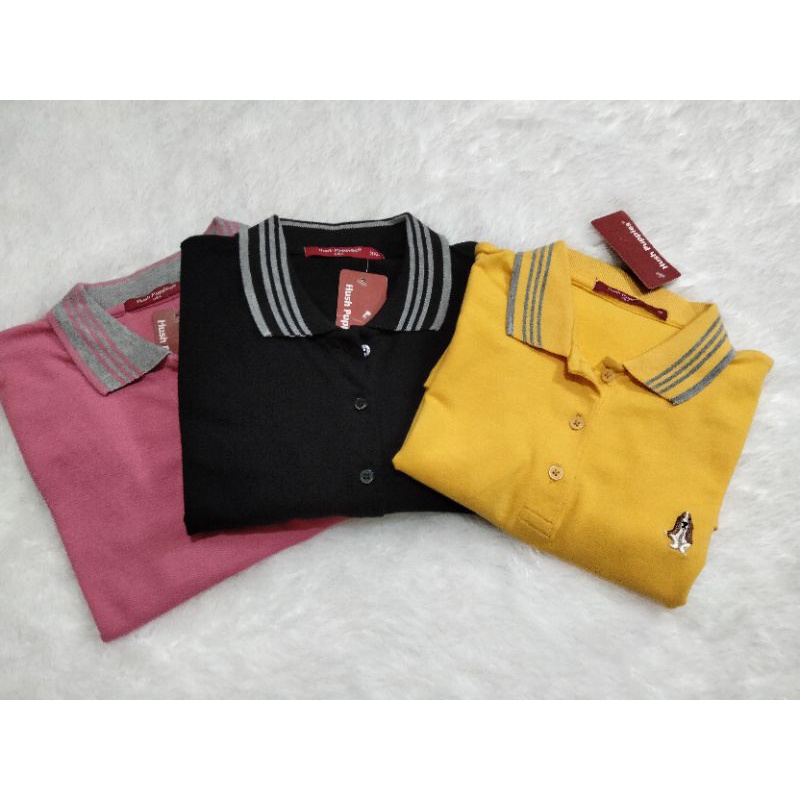 KAOS KERAH HUSH PUPPIES BRANDED/BRAND MATAHARI