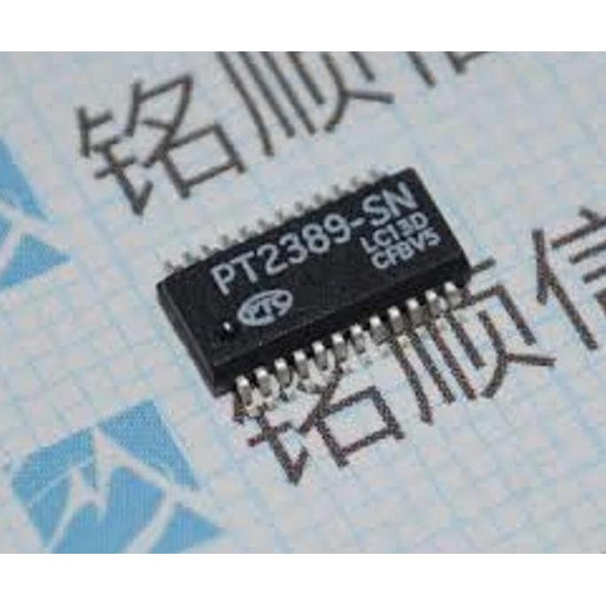 Ic Pt2389-Sn 5 Preset Equalizer Ic With Bass Booster & 3D Effect Sop-2 Audiopa83 Ayo Beli