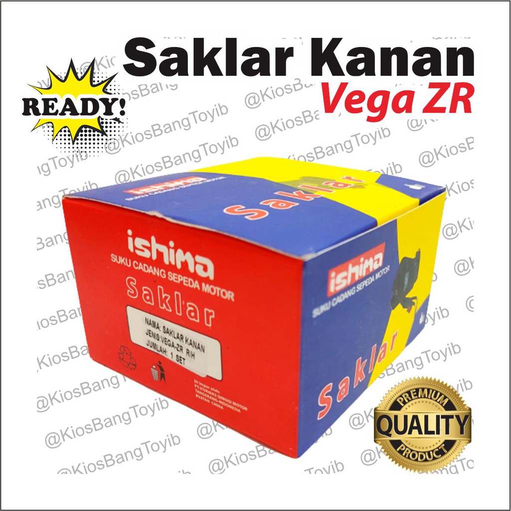 Saklar Holder Handle Kanan Switch Tombol Starter Stater Yamaha 𝐕𝐞𝐠𝐚 𝐙𝐑 ★ISHIMA★