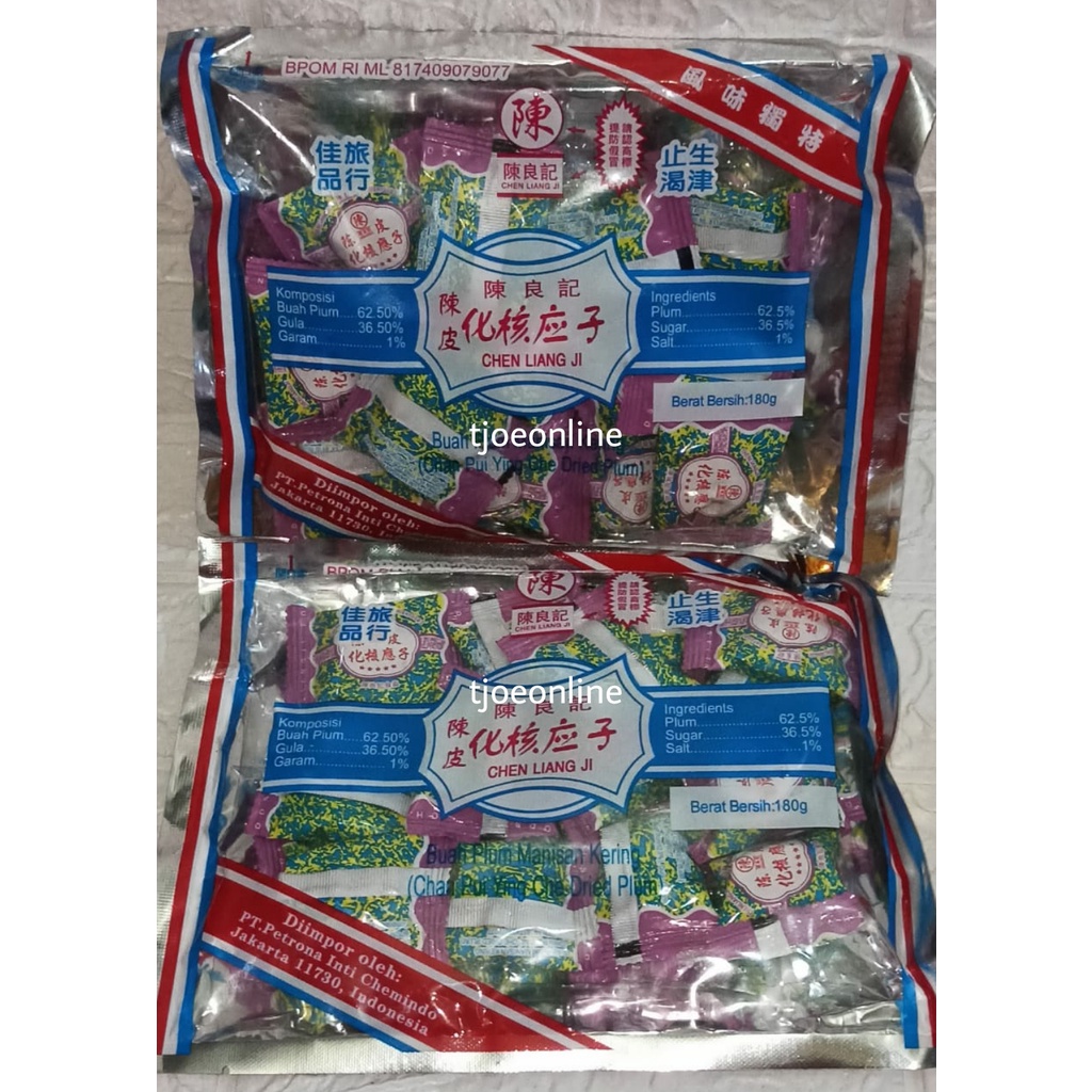 

Manisan Chan Pui Ying CLJ ( kotak ) 180 gr