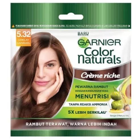 Garnier Color Natural Hair pewarna rambut warna Alami