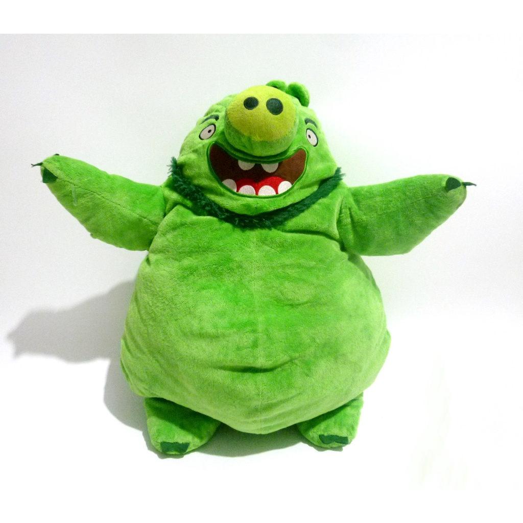 Boneka Leonard King Mudbeard King Pig Angry Birds Original Jumbo Size