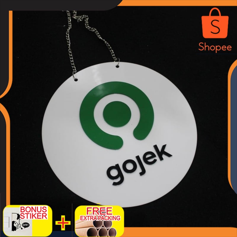 

Murah Sign Gojek / Signage Gojek / Sign Acrylic Timbul / Sign Cakep Keren