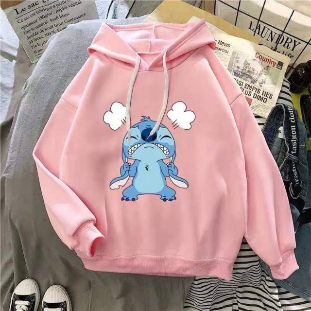 SWEATER ANGRY STITCH / HODDIE SWEATER WANITA ANGRY STITCH