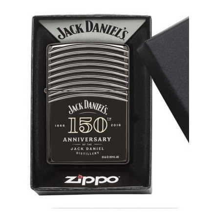 Zippo Original USA 29189 Jack Daniels 150 years | Stok Lengkap