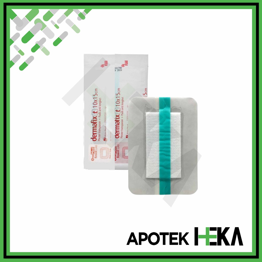 Dermafix T 10 x 15 cm 1 pc - Plester Luka Anti Air (SEMARANG)