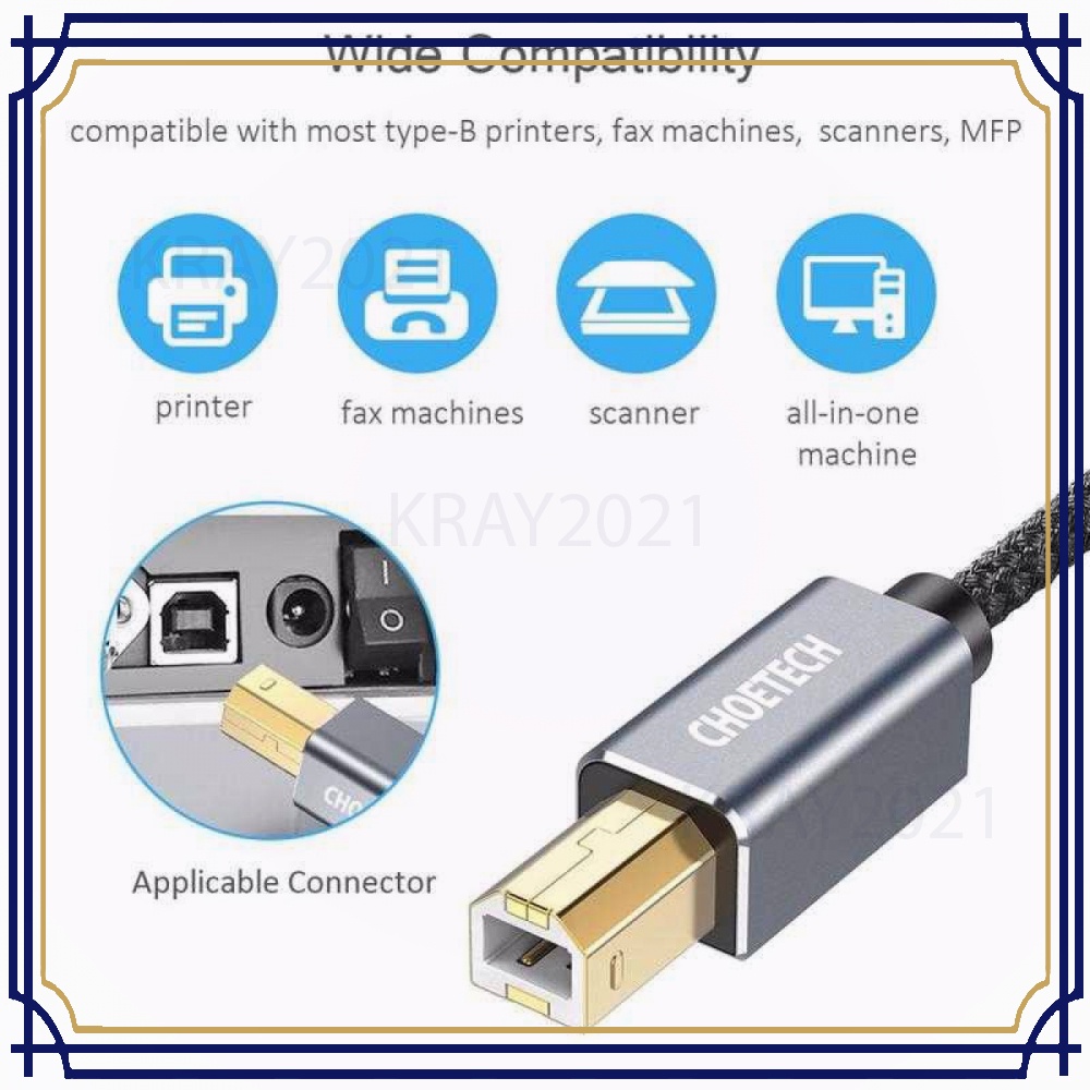 Kabel Printer USB 3.0 Type A to USB Type B 3 Meter KK154