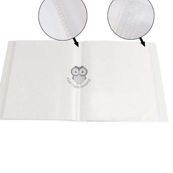 

Ready Stock Clear Holder Metalic Color Folio KENKO 20 Sheets ,