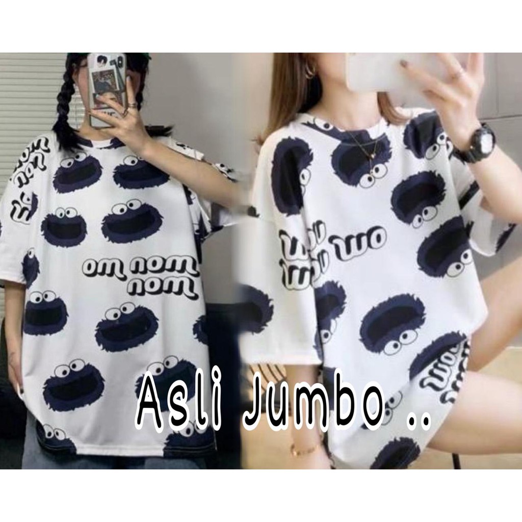 VS GG - ASLI JUMBO baju atasan KAOS - big size NOM NOM