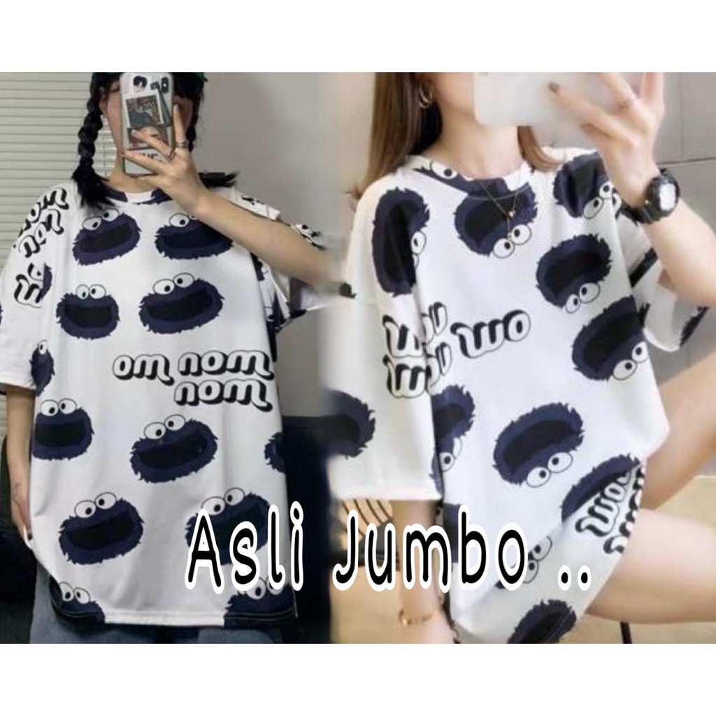 VS GG - ASLI JUMBO baju atasan KAOS - big size NOM NOM